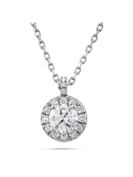 Підвіс срібний з фіанітами